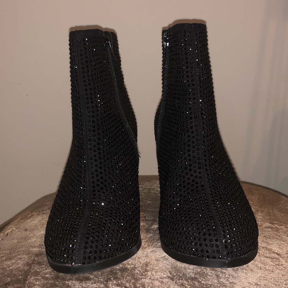 Rock & Republic Avorie Black Studded Boots
